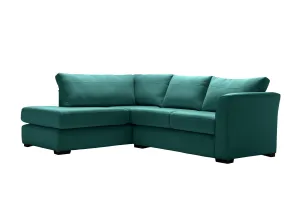 Amelia | Chaise Sofa Option 2 | Linoso Teal