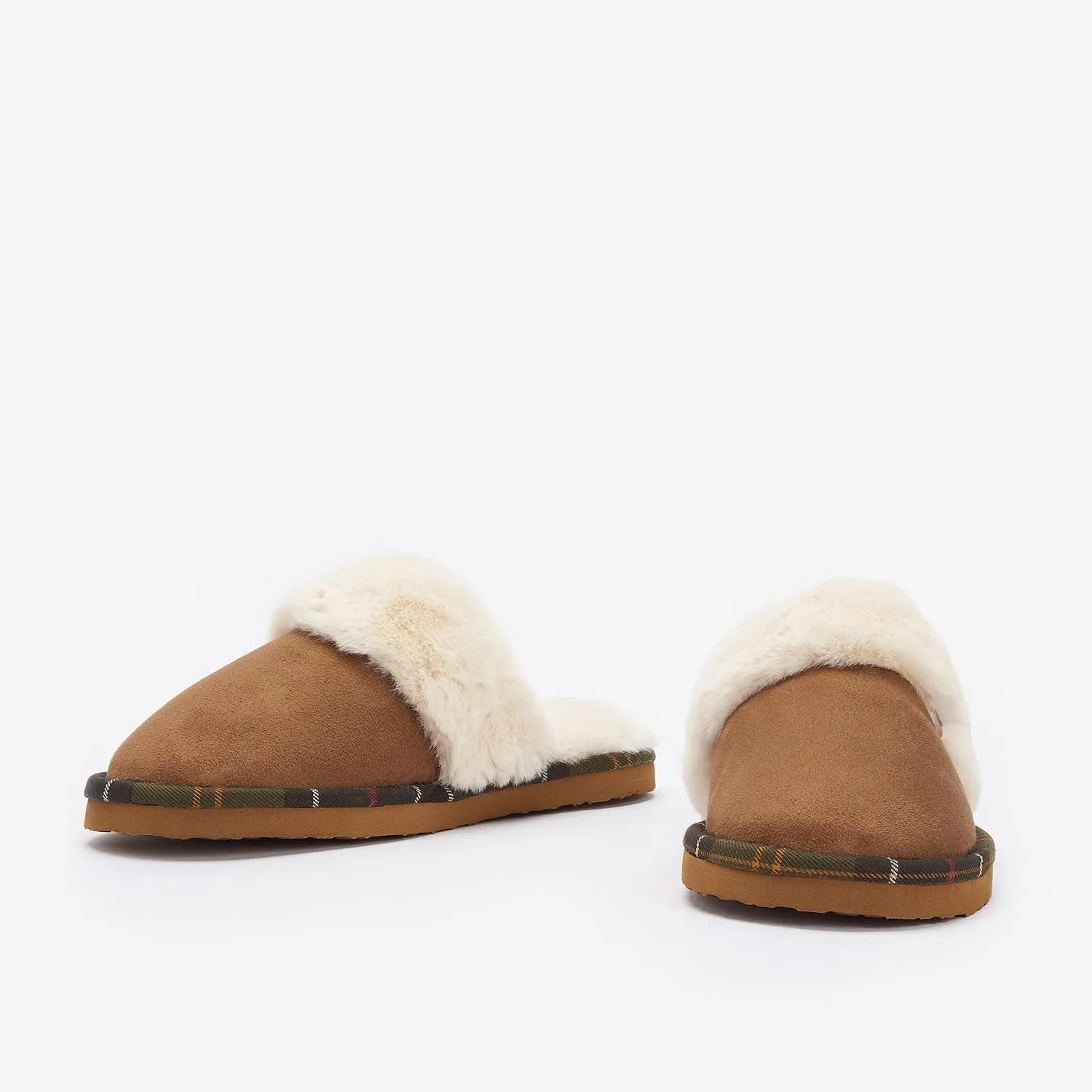 Barbour Women's Claudia Slipper in Camel