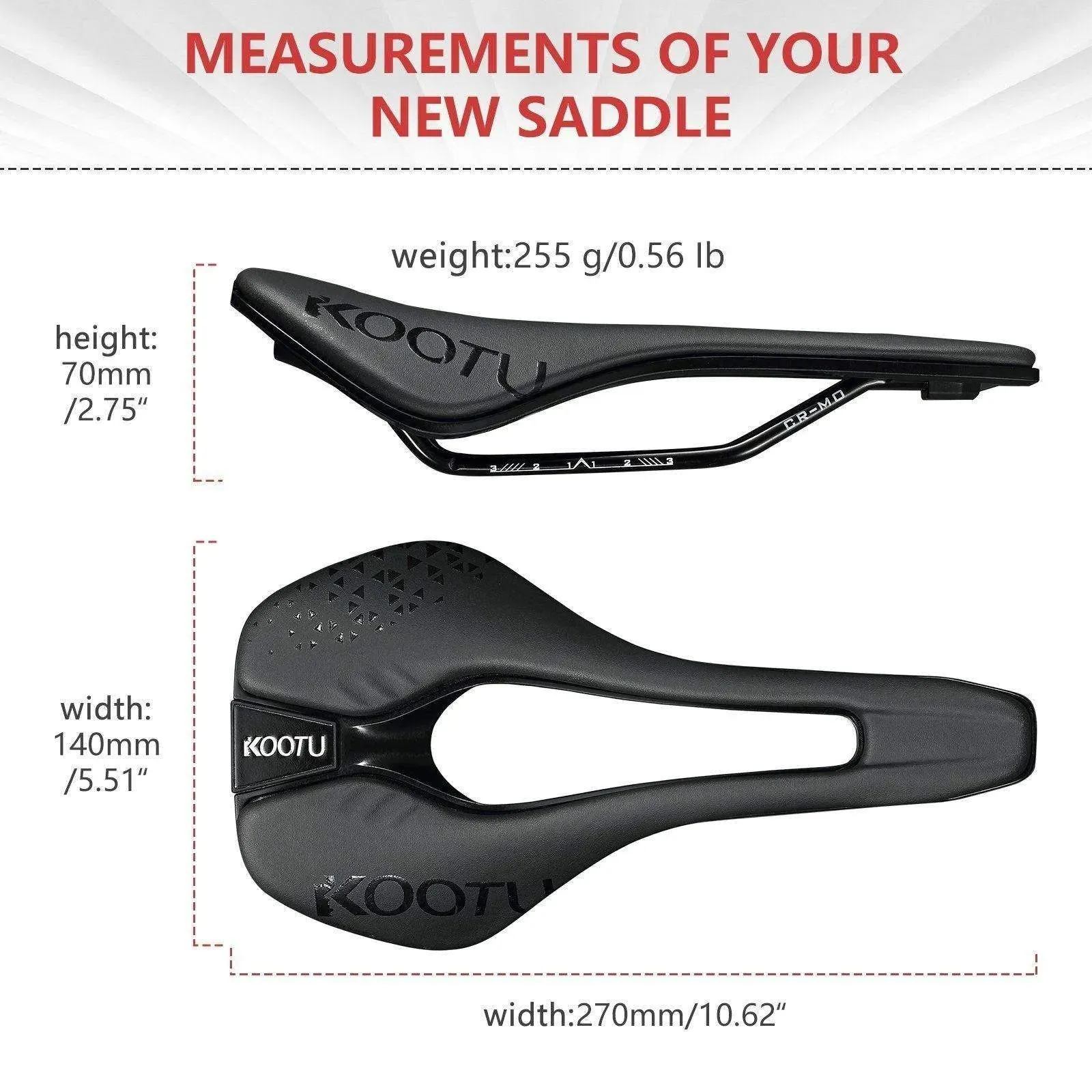 Bicycle Saddle Hollow Tech Bike Saddle Seat Universal Seat Cover