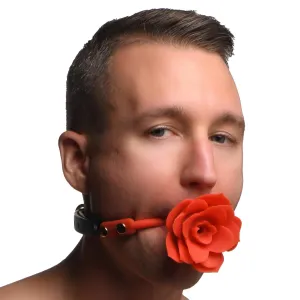 Blossom Silicone Breathable Rose Gag