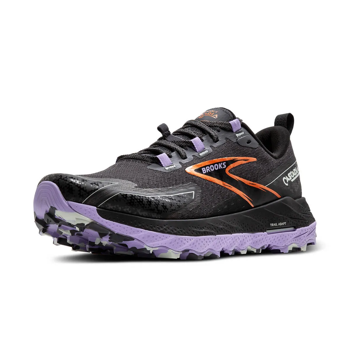 Brooks Cascadia 18 Womens | Ebony/sweet Lavender/copper