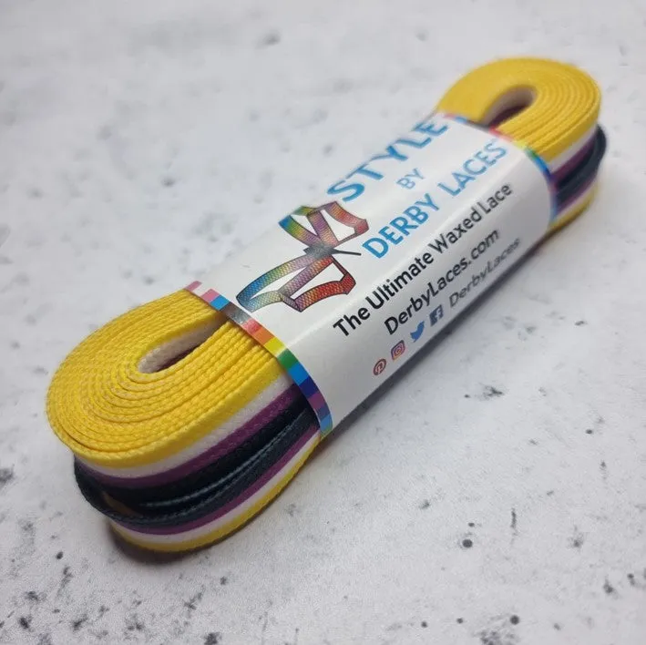 Derby Laces Style Pride Laces 96" (244cm)