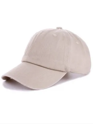 Essential Baseball Cap - Ash Mocha