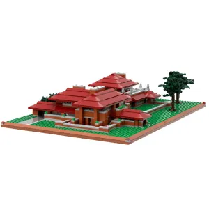 Frank Lloyd Wright Darwin D. Martin House Architecture Building Brick Set