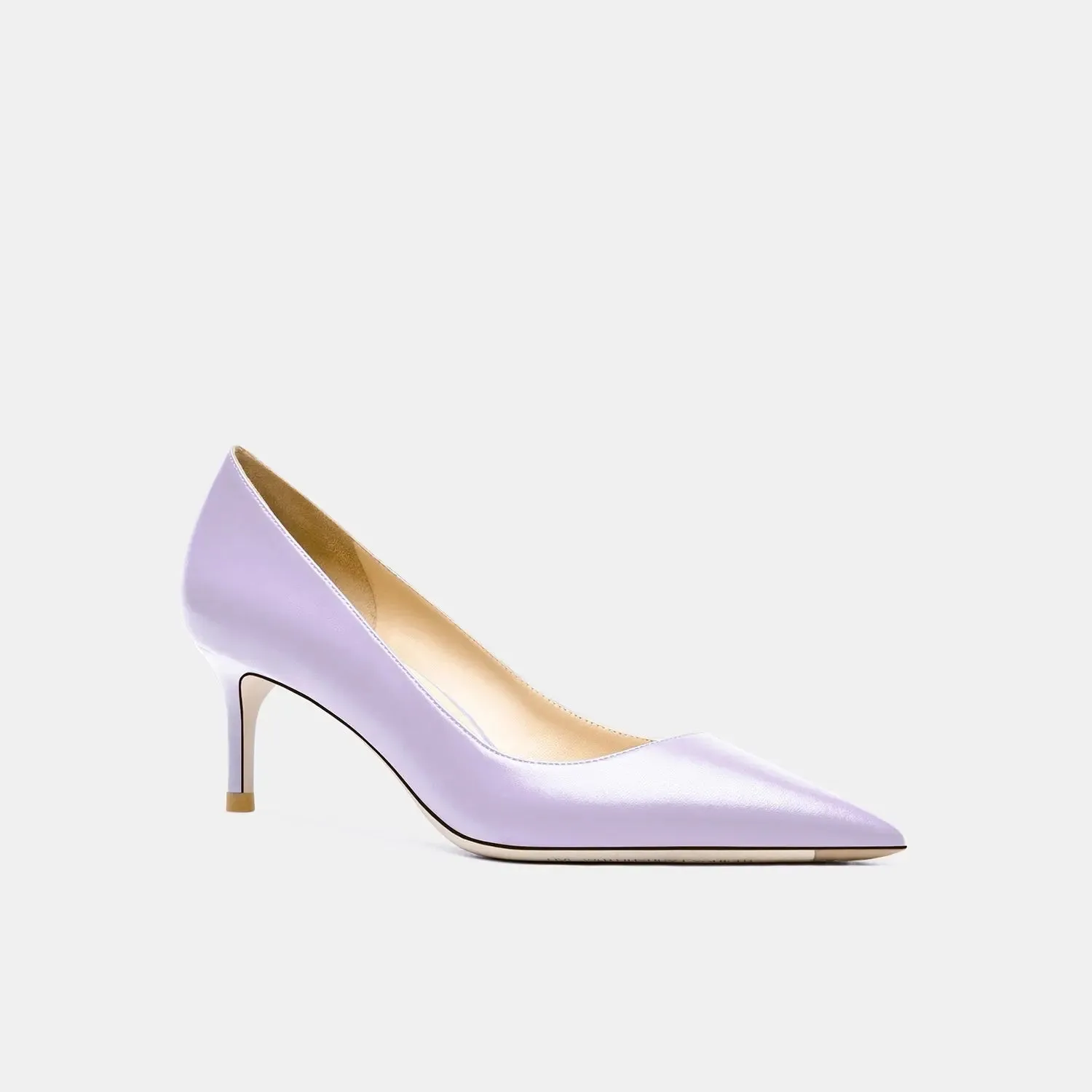 Lady Victoria Lilac Kitten Heels