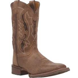 LAREDO MEN'S MARTIN SQ TOE BROWN WESTERN BOOT - 7952