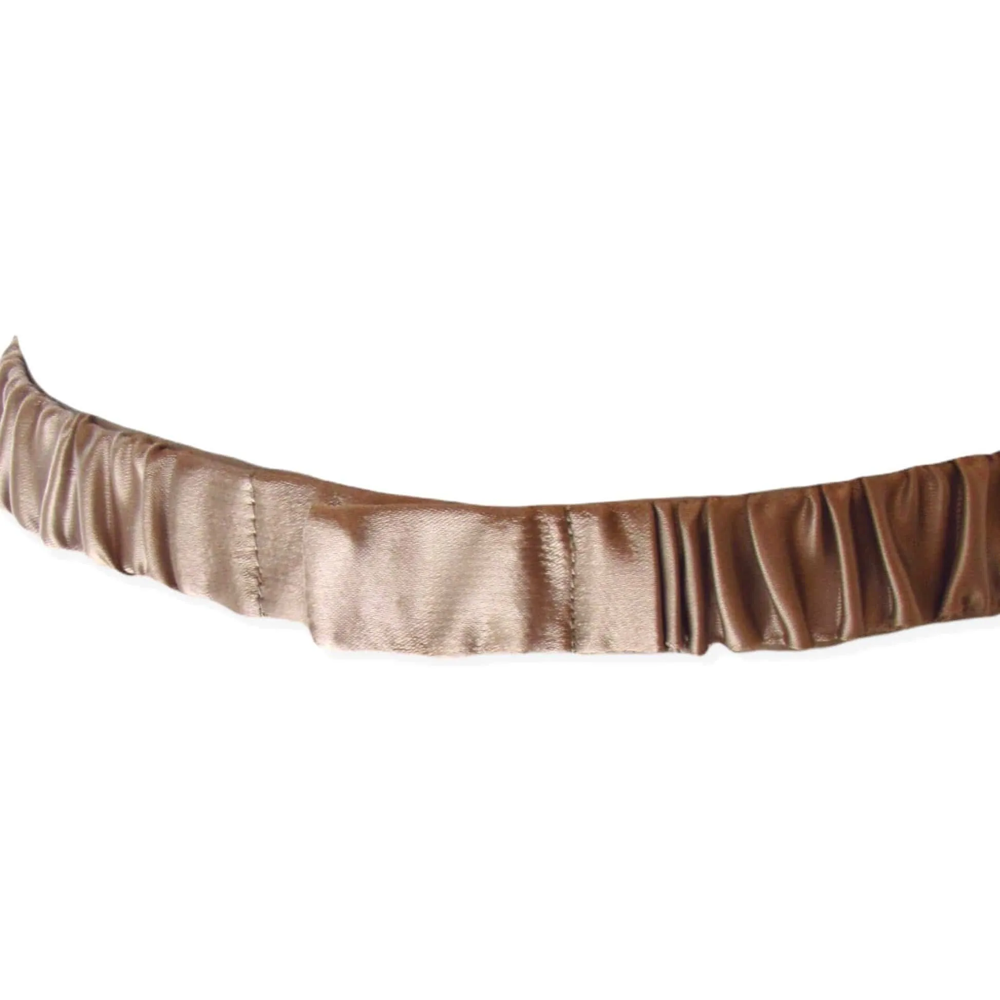 Maison Martin Margiela Vintage Taupe Satin Cummerbund