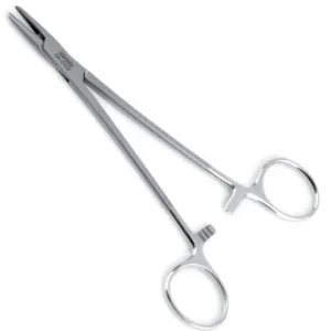 Mayo-Hegar Needle Holder - Straight, 14mm Serrated Jaws