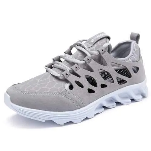 Men Breathable Hollow Outs Athletic Shoes Casual Sports Shoe