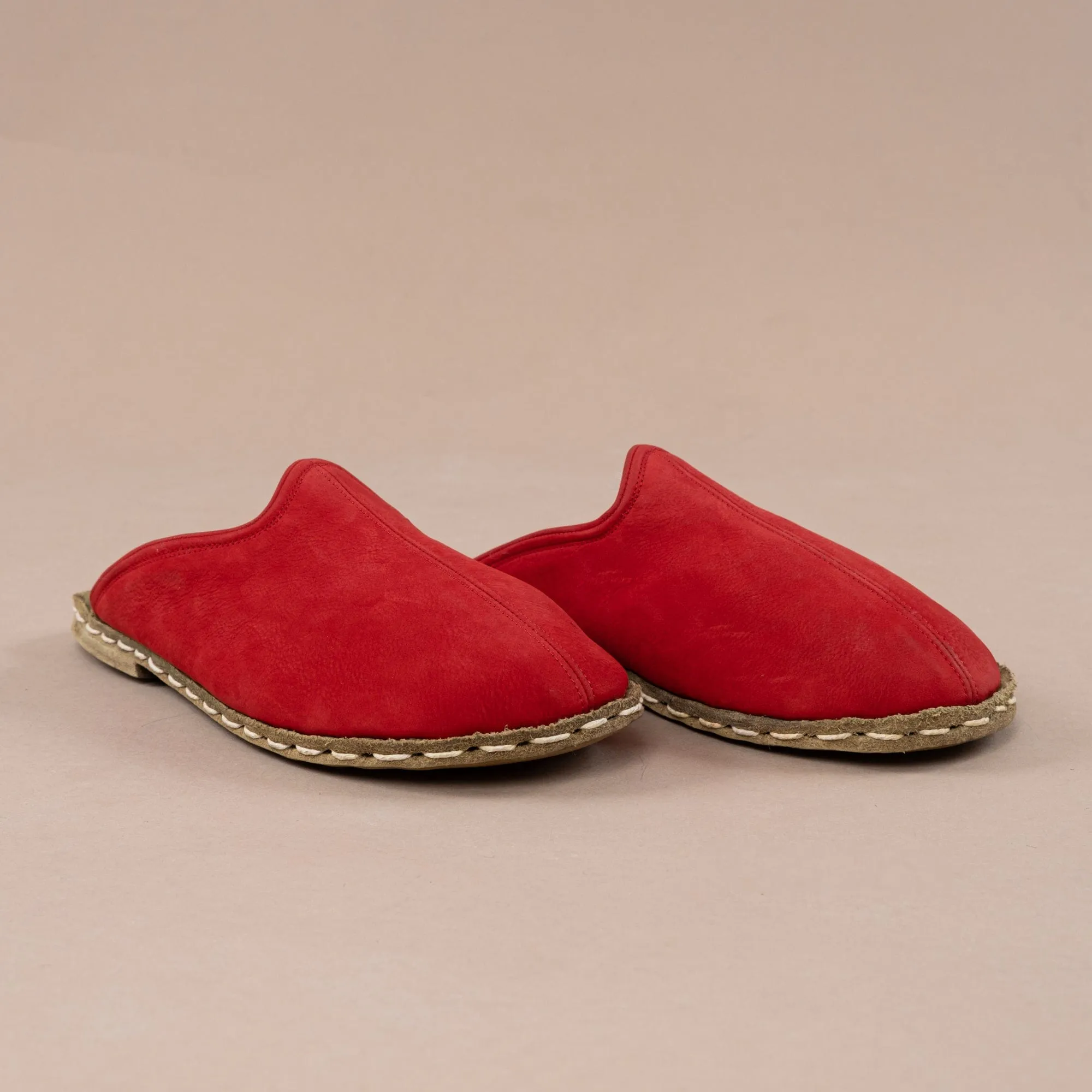 Men's Red Barefoot Shearlings