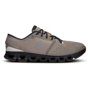 On Running Men's Cloud X 4 Shoes - Fog / Black