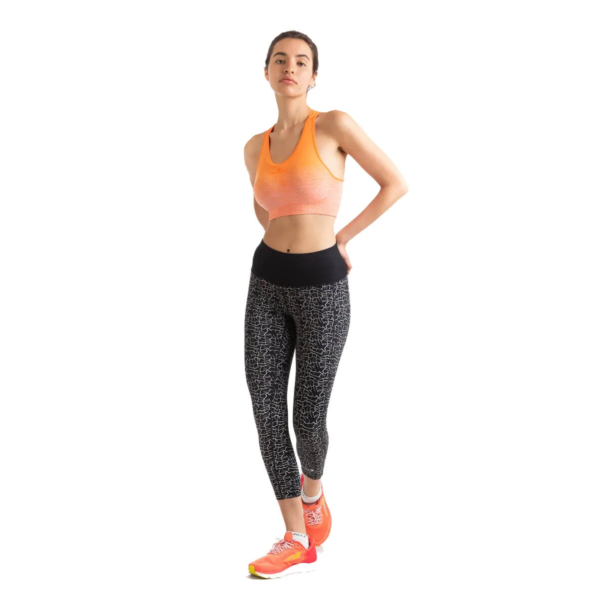 Ronhill Seamless Bra Womens | Peach Marl