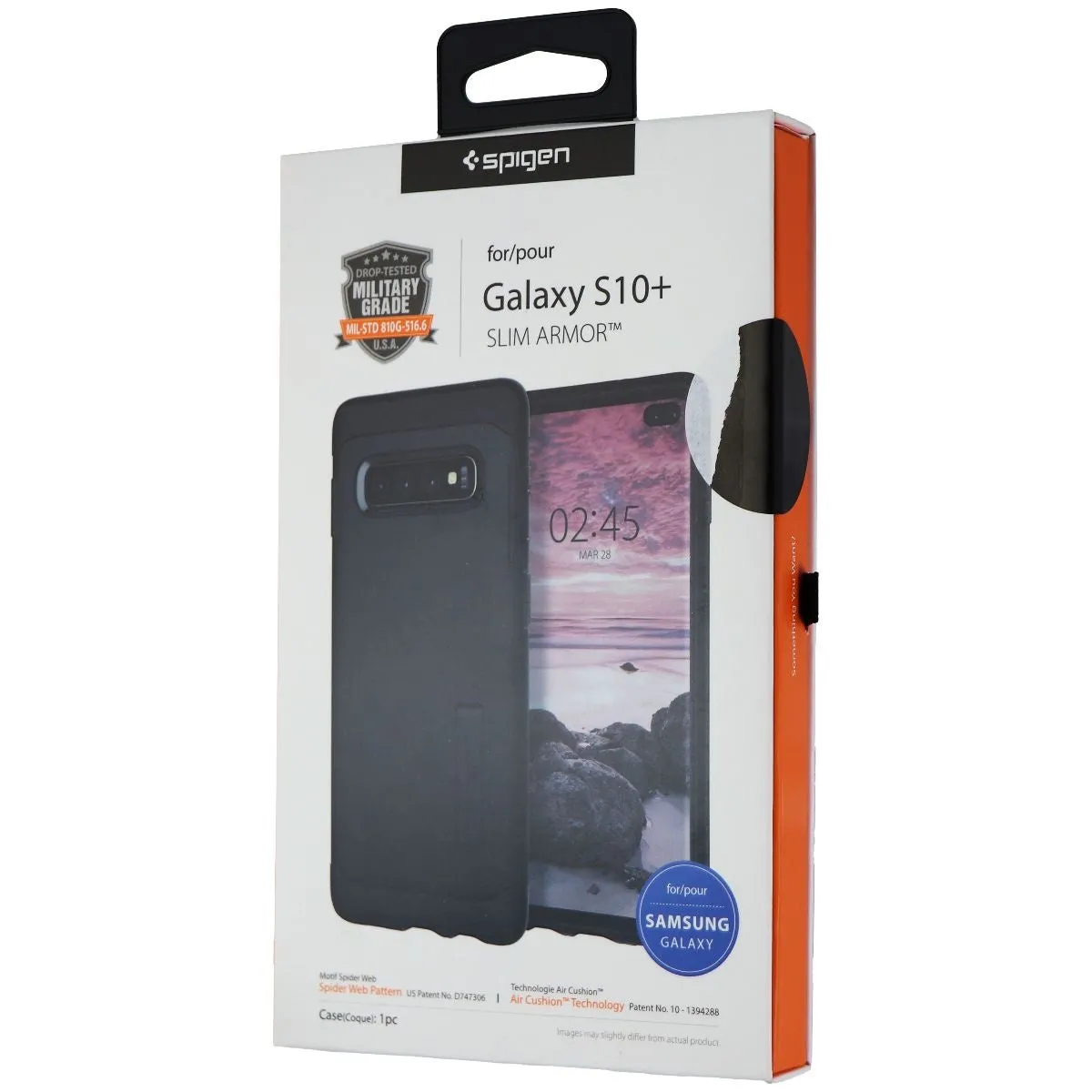 Spigen Slim Armor Series Case for Samsung Galaxy (S10 ) - Black