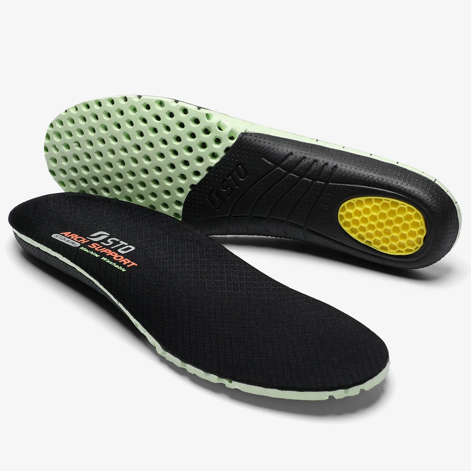 STQ Memory Foam Plantar Fasciitis Insoles