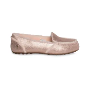 UGG Hailey Metallic Rose Gold Shoes - Women's