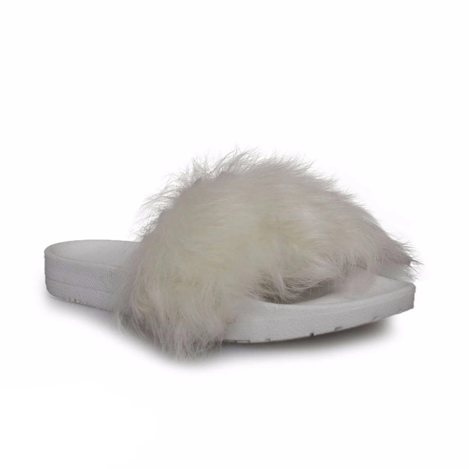 UGG Royale White Slippers