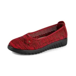 Women's Casual Breathable Hollow Flats Shoes